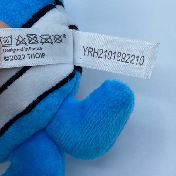 Jemini France 5" M. Malchance 2008 Plush Stuffed Toy Figure Blue Mr. Men - Picture 4 of 6